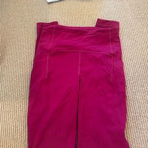 Lululemon Athletica Magenta Hoodie